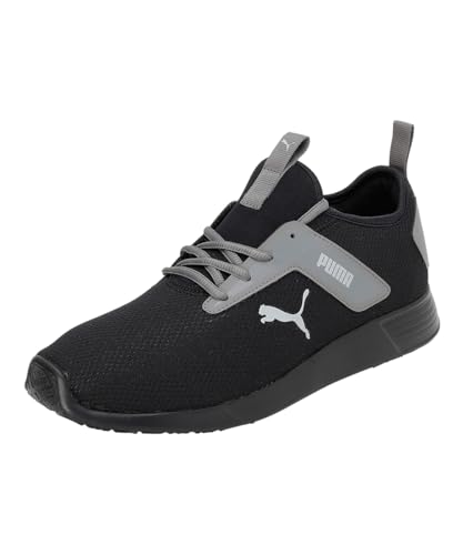Puma Mens Static Black-Castlerock-Harbor Mist Sneaker - 10 UK (39191401)