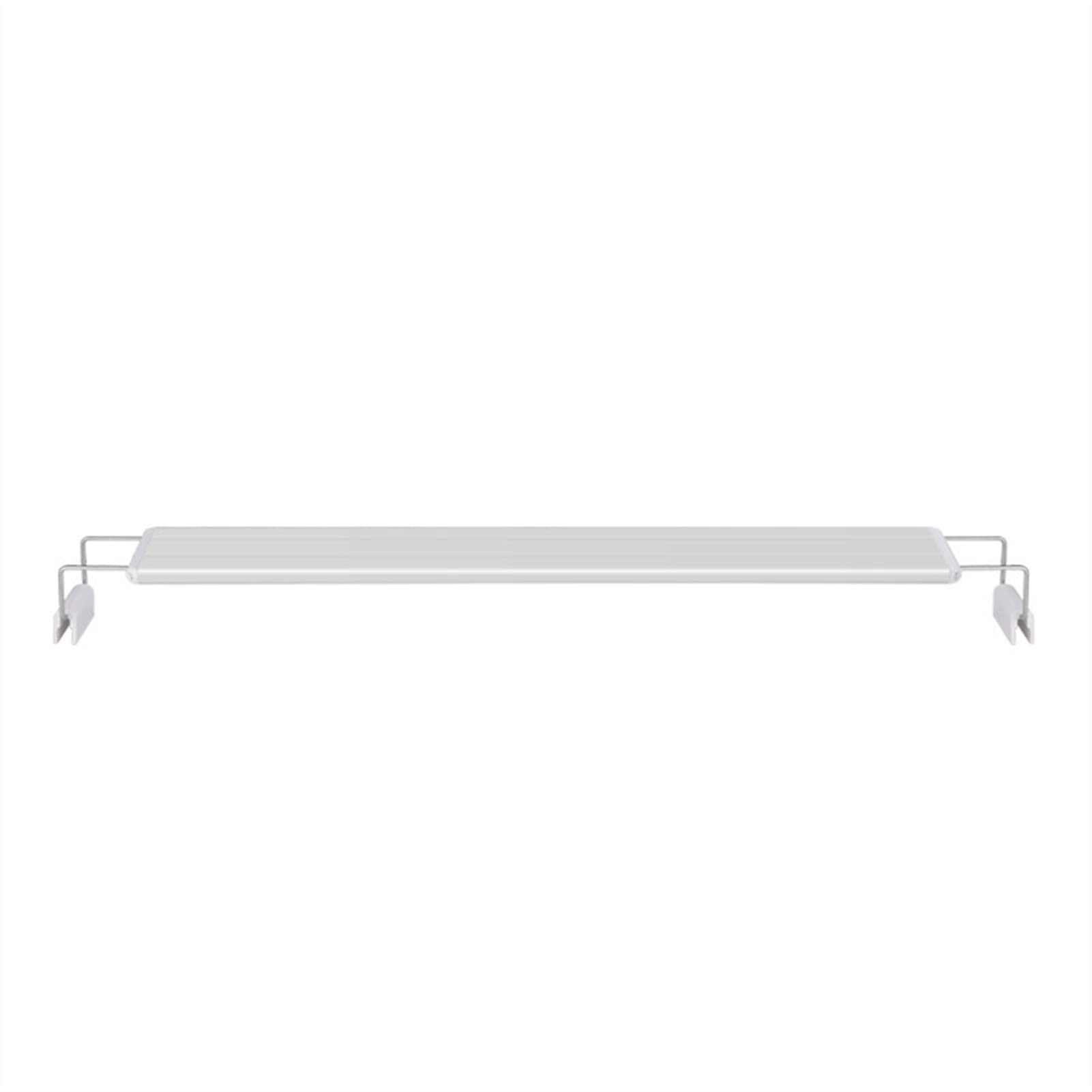 Éclairage de Piscine Très Mince Le DS Aquarium Éclairage Aquatique Lumière de Plante Aquatique avec Support réglable 20-6 0cm Clip imperméable Extensible sur la Lampe for réservoir de Poisson Lumière