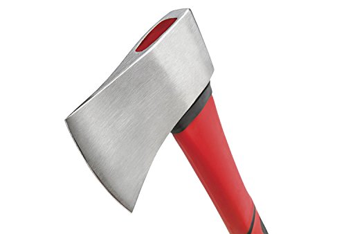14-Inch-Outdoor-Camping-Axe-and-Survival-Hatchet-Durable-Forged-Alloy-Steel-Blade-Unbreakable-Fiberglass-Handle-with-Anti-Slip-Grip-Perfect-for-Wood-Splitting-Kindling-Chopping-and-Throwing-Axe