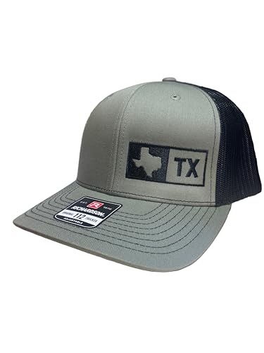 Image of Trucker Hat - Texas (Loden Green /Black) Richardson 112, Snapback
