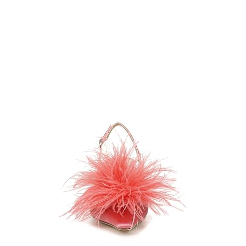 Image of Olive Bianka Feather Heels