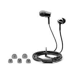 Sony MDR-EX115AP - Auricolari in-ear con microfono, muto e jack da 3,5 mm, colore: Nero