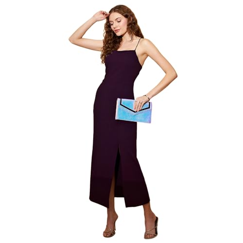 Image of rare Women's Spandex A-Line Midi Casual Dress