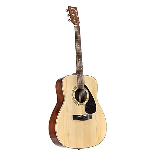 Yamaha F370 Guitarra Acústica Guitarra Folk 4/4 de madera, escala 634 mm, 25 pulgadas, 6 cuerdas metálicas, Color Natural