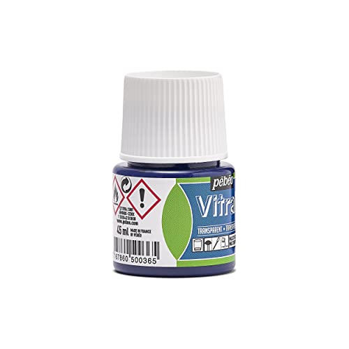 PEBEO Vitrail Vernice per Vetro, 45 ml, Effetto