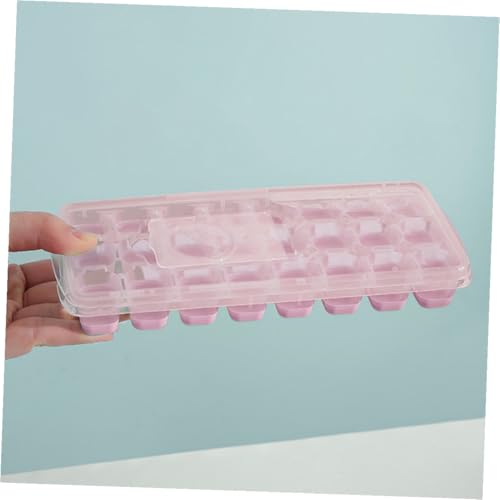 Molde para cubitos de hielo con tapa y contenedor miniatura 7