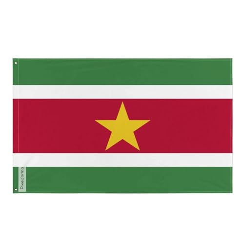 Drapeau du Suriname indéchirable Pixelforma pour vent fort extérieur