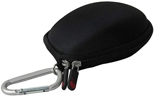 Hermitshell EVA Hard Travel Case with an attached carabiner.