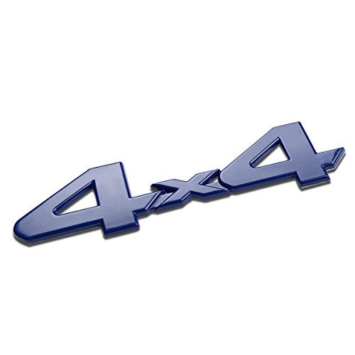 Emblema de metal 4X4 elegante DNA Motoring insignia negra de lujo