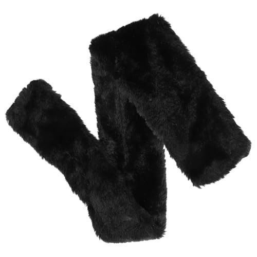 Toyvian Imitation Faux Fur Scarf for Women Warm Winter Wrap Lightweight Cozy Scarf for Indoor and Outdoor Use Elegant Solid Color Design for Fashionable Looks
