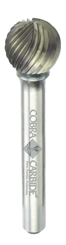 SJ-6M Double Cut Carbide Metric Burr - Premium Quality, Durable Design, Ideal for Metal and Woodwork Applications, Ensuring Precise Cutting and Longevity (Pack of 1)