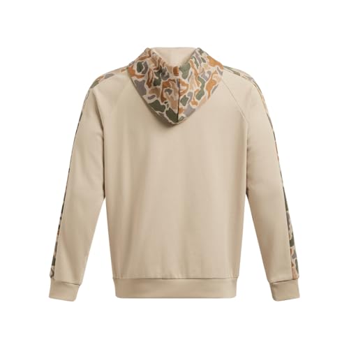 Under Armour Men’s Rival Fleece Camo Blocked Hoodie | Ultra-Soft Cotton Blend Hoodies for Men with Kangaroo Pocket4