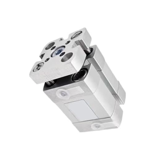 Cylindre pneumatique guidé compact course 110mm actionneur alésage 63 - 4