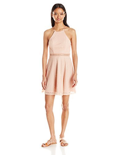 Sequin Hearts By My Michelle Juniors Crochet Lace Dress Cutout | Desertcart  Brunei