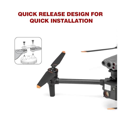 Accessoire de réparation DJI Matrice 30 hélice 1671F pales pliables - 4