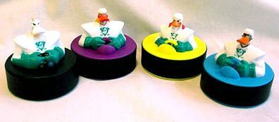 Mcdonalds - Mighty Ducks Complete Happy Meal Set - 1997