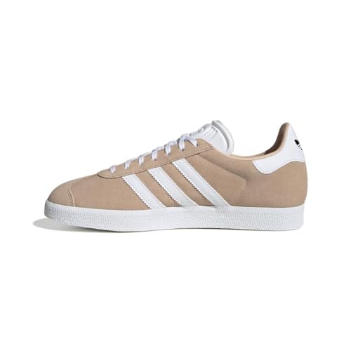 Image of Adidas Gazelle Women's Low-Top Trainers, Halo Blush Cloud White Core Black, 5.5