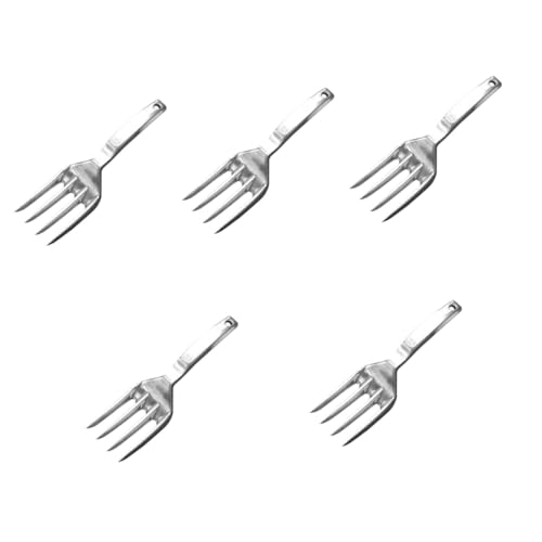 TOYANDONA 5 Pièces Râteau de Jardinage Aluminium Outil et Pratique pour Jardinage pour Détacher Sol et Couper Racines Outil pour Activités Extérieures et à