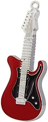 64GB USB 2.0 Flash Drive Metal Music Guitar Shaped Pen Drive Memory Stick Thumb Drive