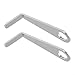 Minhe Secure Removal Key Tool for Ring Doorbell Camera Opening Tool 2Pcs Stainless Steel Video Doorbell Key for Easy Battery Replacement