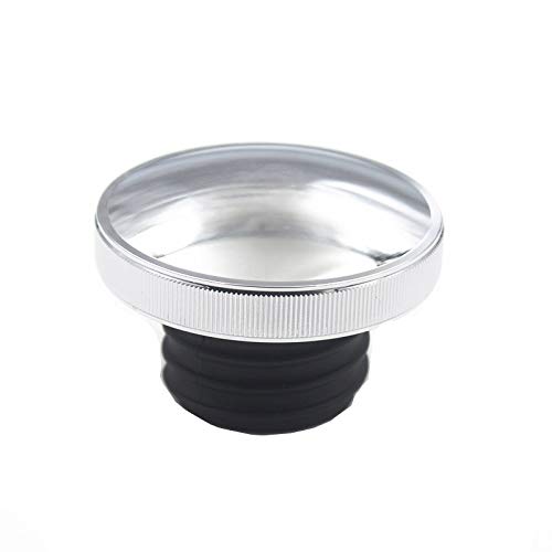 Bouchon d'essence pour moto Bouchon d'essence pour moto pour bouchon de réservoir d'essence Harley Road King Harley Sportster dyna 1996-up (chrome) Cover
