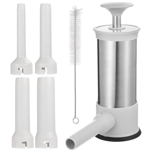 Machine à saucisses manuelle verticale facile à utiliser avec brosse incluse - 3
