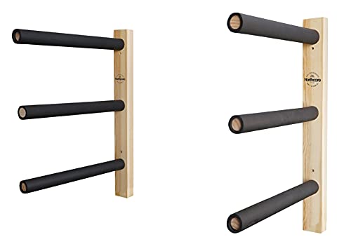 Northcore Triple Surfboard Rack NOCO90C - Wood