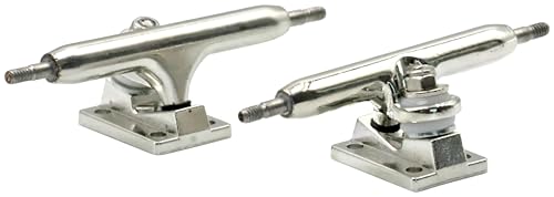 RACOFSB A1 Pro Fingerboard Trucks 36mm 34mm 32mm with New Base and Pivot Cup (34mm Chrome)