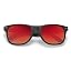 Matte Black, Polarised, Red Mirror