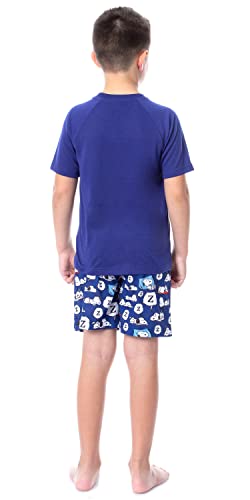 Intimo Peanuts Boy's Snoopy Nope Not Today Sleep Pajama Set Short Crewneck2