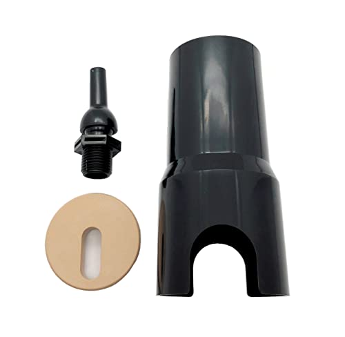 Swimming Pool Spa Fountain Deck Jet Stream Sprayer Water Feature ARC Waterfall In Ground Outdoor Patio with Tan Cap