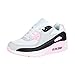 Elara Chaussures de Sport Hommes Baskets Chunkyrayan MEL0389 Grau-Rosa-37