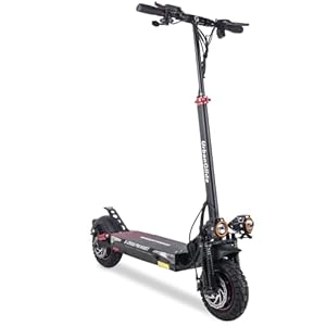Urban Glide Patinete eléctrico eCross – Fijo – Negro