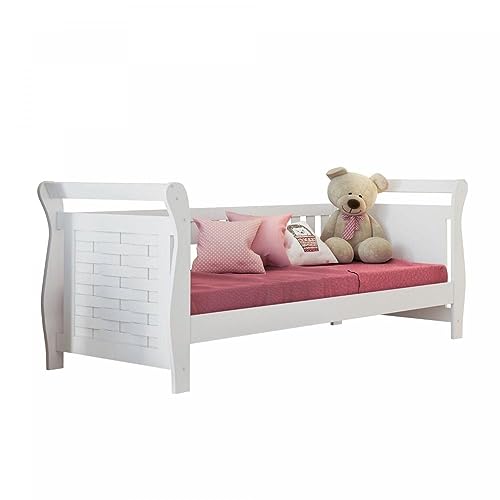 Cama Infantil Cabeceira Treliça Babá Happy Tigus Baby Branco