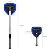 desin Windshield Cleaning Tool, Car Window Cleaner Windshield Cleaner with 4 Reusable and Washable Microfiber Pads and Extendable Handle Auto Inside Glass Wiper Kit #1