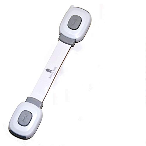 Baby Safety Cabinet Locks | Baby Proofing | Easy To Install | Cabinet Locks | Refrigerator Lock | Edge Protectors | Drawer Locks Child Safety | Door Locks for Kids | Door Latch (Locks and Corners)