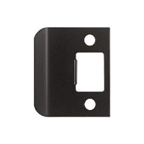 Extended Full Lip Strike Plate US10B Oil Rubbed Bronze Door Lock Striker (2 Inch Overall)