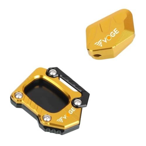 Extension de béquille moto VOGE DS525 X en aluminium CNC usiné 2025