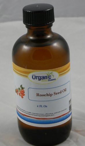 Miniatura 2 de Aceite de semilla de rosa mosqueta orgánico (rosa mosqueta) - 100% puro 4.1 fl oz (4Oz) por SaaQin