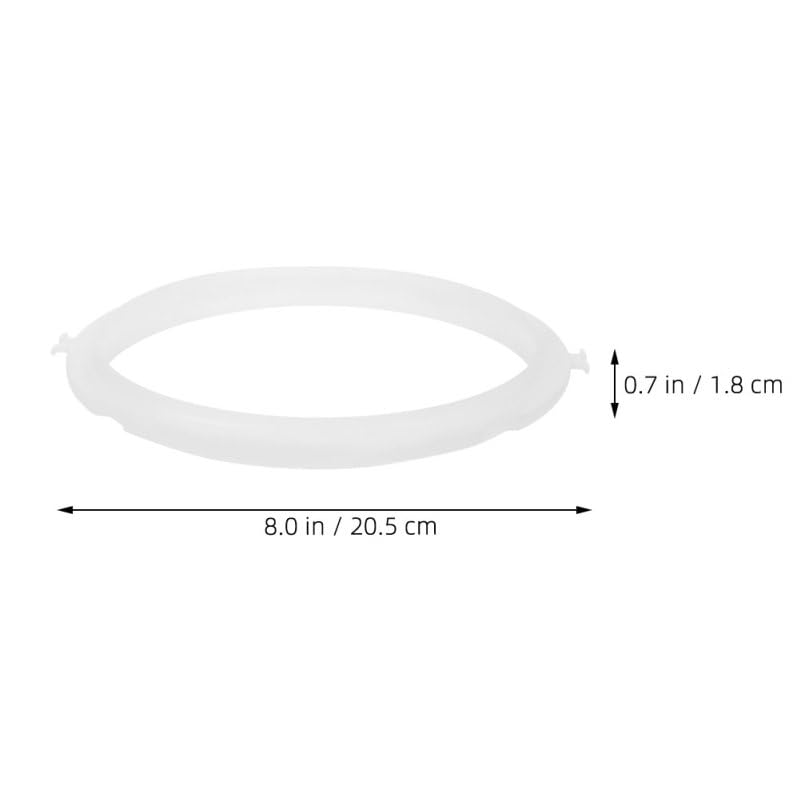 Repuestos para olla a presión 2 sellos de silicona 8 pulgadas miniatura 4