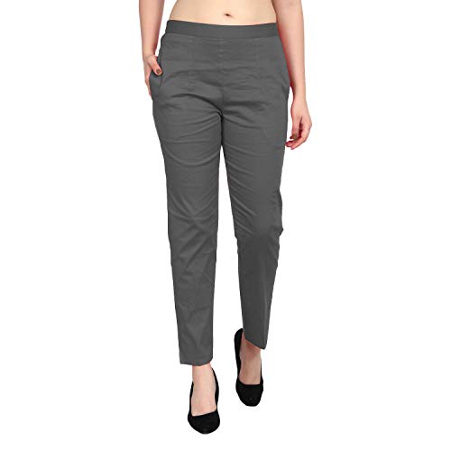 Image of SriSaras Women's Premium Cotton Trousers /Pants
