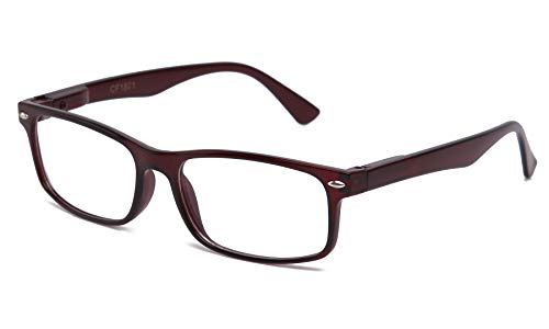 Image of Newbee Fashion-Clear Lense Glasses Men Women Fashion Clear Lens Glasses Frame Non Prescription Rectangular Frame