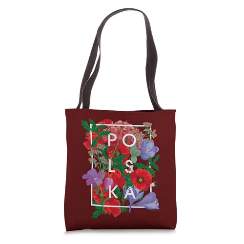 Bolsa Tote Polish Pride Flowers of Poland miniatura 1