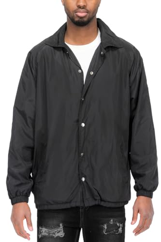 WEIV GEAR Men's Full Zip Hooded Lightweight Windbreaker Anorak Jacket2