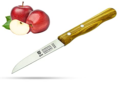 SMI - Paring Knife Olive Wood Handle Fruit Knife...