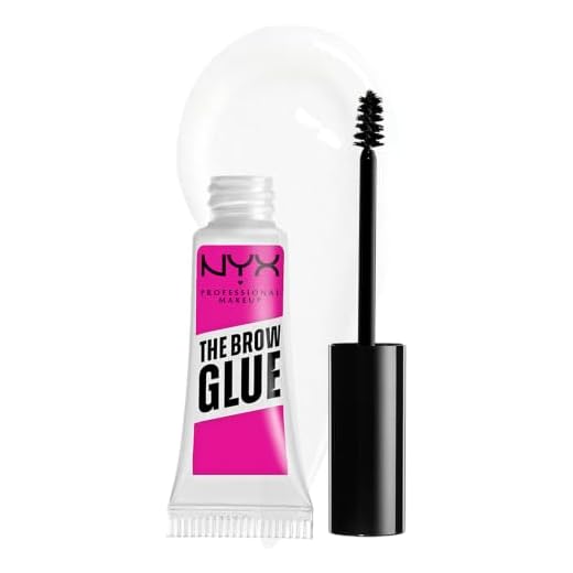 NYX PROFESSIONAL MAKEUP The Brow Glue, Extreme Hold Eyebrow Gel - Clear