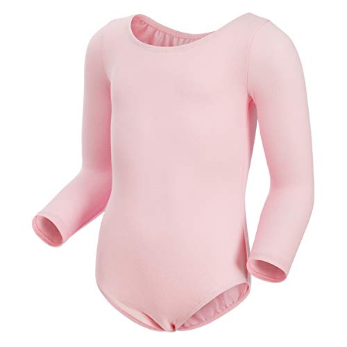 Image of Magic Town Long Sleeve Toddler Gymnastics Leotards, Ballet Dance Leotard Gymnastics for girls