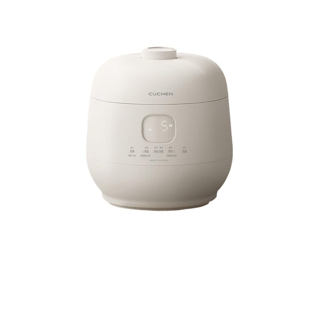 Multi-Function Rice Cooker with 13-Hour Pre-Set Timer High Low Pressure Control Stainless Steel Inner Lid 4-in-1 Cooking Modes