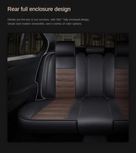 Housse de siège auto FORD finition premium - Intérieur luxueux noir Focus Edge Explorer - 5