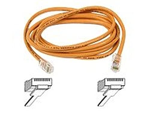 Belkin 7ft 10/100BT RJ45M/RJ45M CAT5E Patch Cable (Orange)
